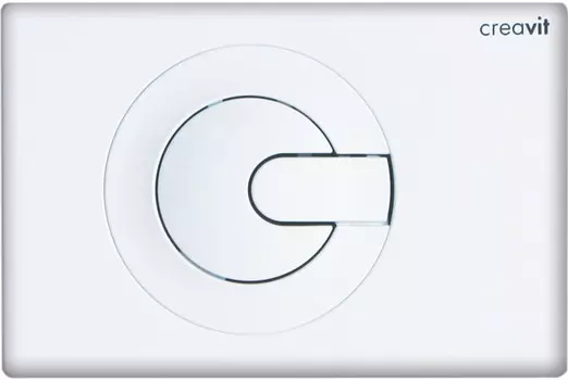Смывная клавиша белый Creavit Power GP500100
