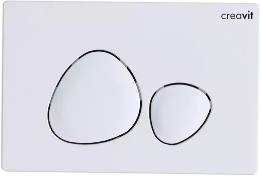 Кнопка смыва Creavit Spa GP700100 для инсталляции, белый