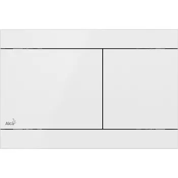 Смывная клавиша белый для двойного смыва AlcaPlast Colour FUN-WHITE