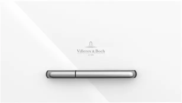 Смывная клавиша белый глянец Villeroy &amp; Boch ViConnect 300G 922160RE