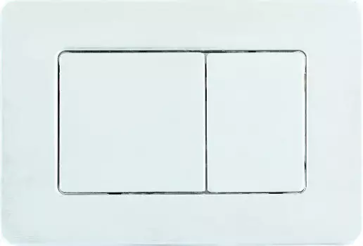 Кнопка смыва Boheme 650-MW для инсталляции, белый матовый