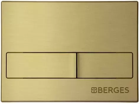 Смывная клавиша Berges Novum L8 бронза 040018