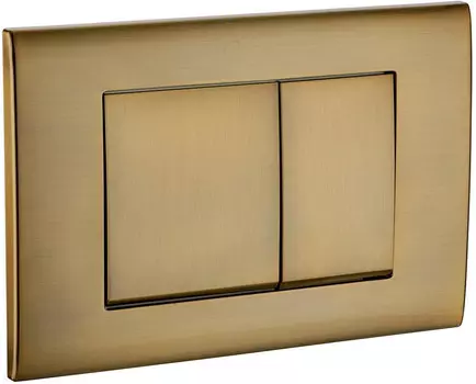 Кнопка смыва Boheme 654 для инсталляции, бронза