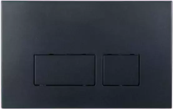 Кнопка смыва Boheme 664-B для инсталляции, черный матовый