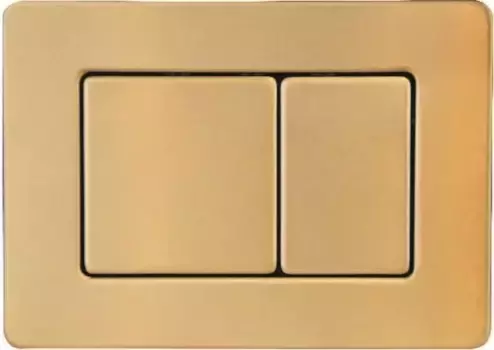 Кнопка смыва Boheme 650-G для инсталляции, золотой