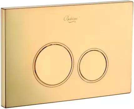 Кнопка смыва Boheme 658 для инсталляции, золотой
