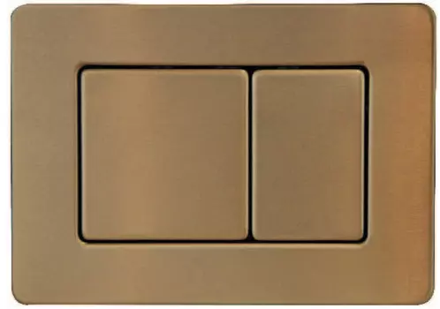 Кнопка смыва Boheme 650-BR для инсталляции, бронза