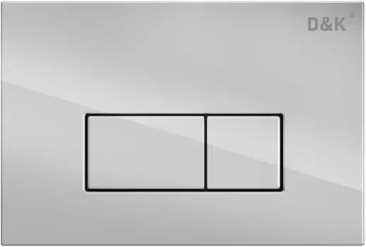 Кнопка смыва D&K Rhein DB1499001 для инсталляции, хром