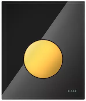 Смывная клавиша для писсуара TECE TECEloop черный/золотой 9242658