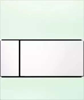 Смывная клавиша для писсуара TECE TECEsquare мятный зеленый/белый 9242803