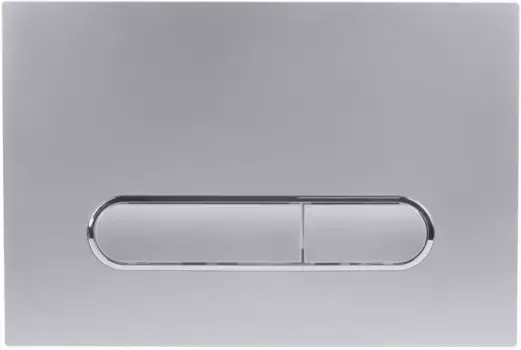 Кнопка смыва Esbano OVL-17MC ESINOVL17MC для инсталляции, матовый хром/хром/матовый хром