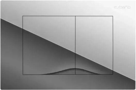 Кнопка смыва Esbano VRT-29SC ESINVRT29SC для инсталляции, хром