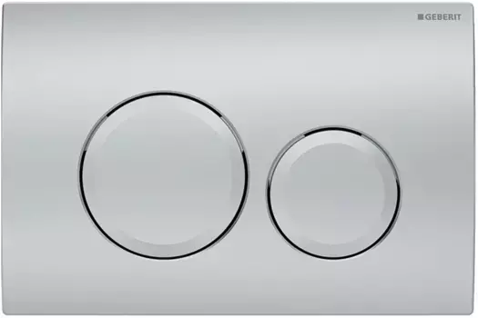Кнопка смыва Geberit Delta 20 115.127.46.1 для инсталляции, матовый хром
