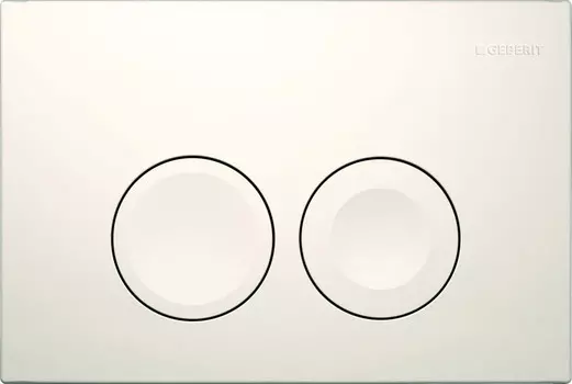 Кнопка смыва Geberit Delta 21 115.125.11.1 для инсталляции, альпийский белый