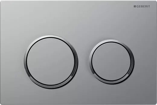 Смывная клавиша Geberit Omega20 матовый хром/глянцевый хром/матовый хром 115.085.JQ.1