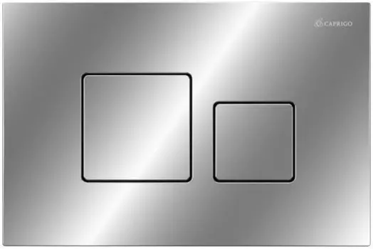 Кнопка смыва Caprigo Craft CA004-crm для инсталляции, хром