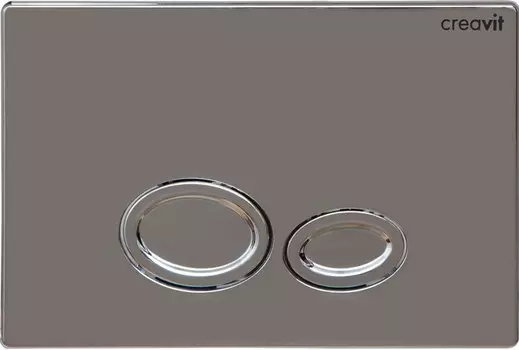 Кнопка смыва Creavit Drop GP200400 для инсталляции, хром