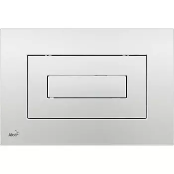 Смывная клавиша глянцевый хром для двойного смыва AlcaPlast M471