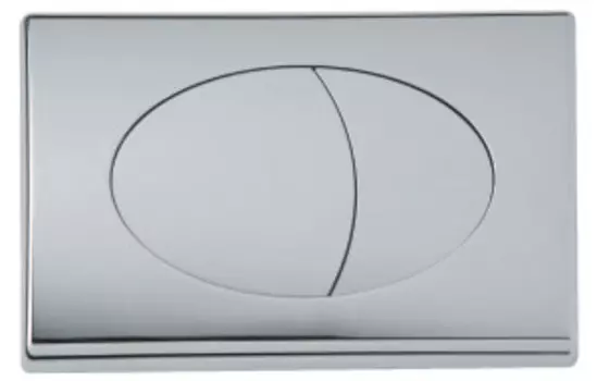 Смывная клавиша хром для двойного смыва IDDIS Unifix UNI11CHI77