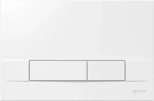 Кнопка смыва Lemark Bit 9804008 для инсталляции, белый глянец