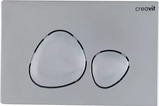 Кнопка смыва Creavit Spa GP700300 для инсталляции, матовый хром