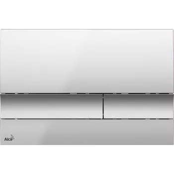 Кнопка смыва AlcaPlast M1722 для инсталляции, матовый хром