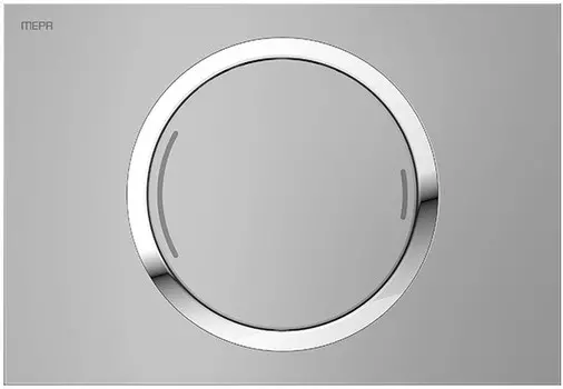 Смывная клавиша Mepa Zero manhatten/глянцевый хром 421851