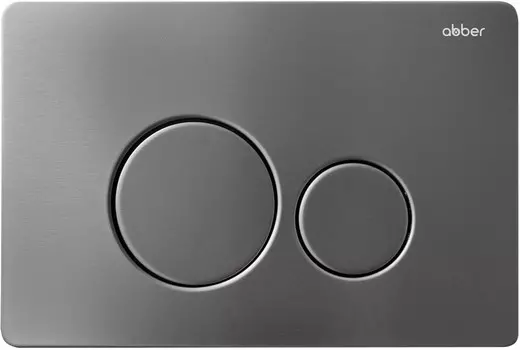 Кнопка смыва Abber AC0121NG для инсталляции, никель