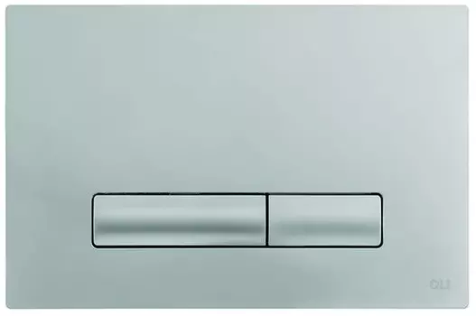 Смывная клавиша OLI Glam матовый хром 139186