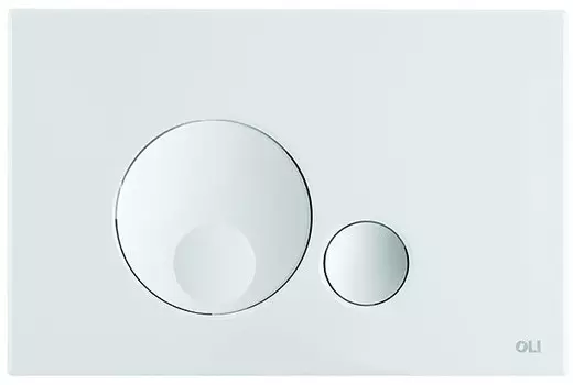 Кнопка смыва OLI Globe 152949 для инсталляции, белый