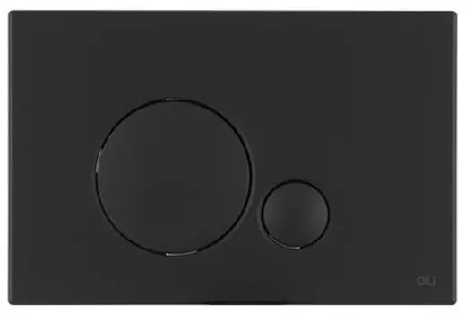 Кнопка смыва OLI Globe 152952 для инсталляции, черный