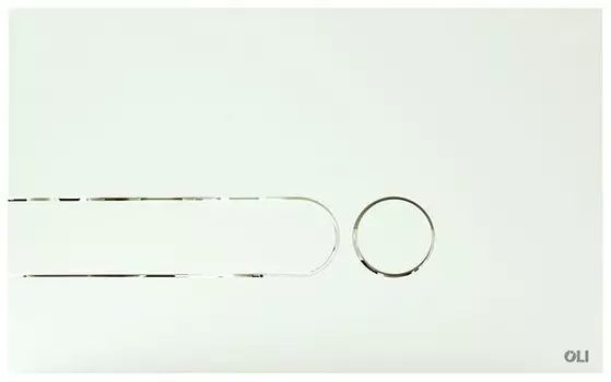 Кнопка смыва OLI I-Plate 670001 для инсталляции, белый