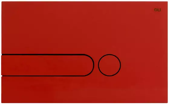 Смывная клавиша OLI I-Plate красный 670007