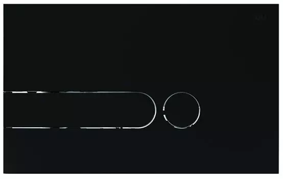 Смывная клавиша OLI I-Plate Soft touch черный 670005