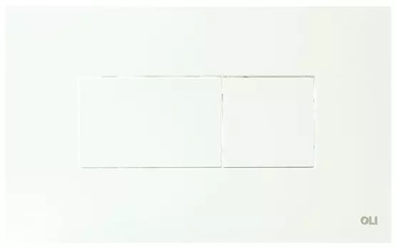 Кнопка смыва OLI Karisma 641001 для инсталляции, белый