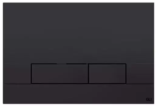 Кнопка смыва OLI Narrow 148303 для инсталляции, черный