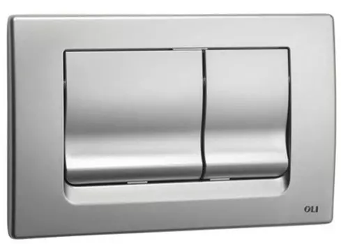 Смывная клавиша OLI Ria матовый хром 640586