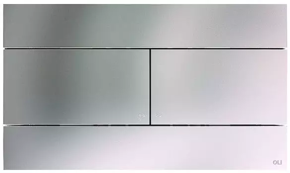 Кнопка смыва OLI Slim Oliveira 659046 для инсталляции, матовый хром