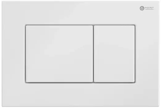 Кнопка смыва Point Ника PN44081W для инсталляции, белый