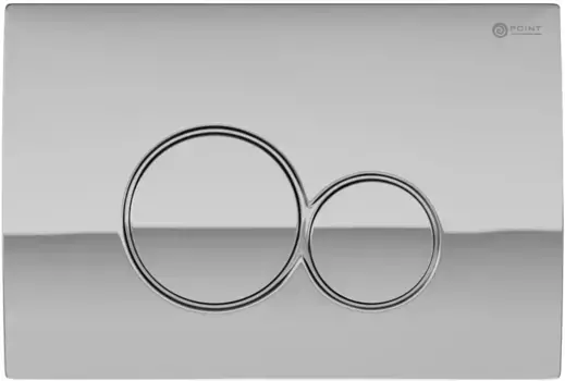 Кнопка смыва Point Виктория PN44061C для инсталляции, хром