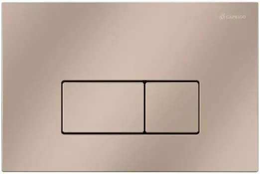 Кнопка смыва Caprigo Line LA002-champagne для инсталляции, шампань