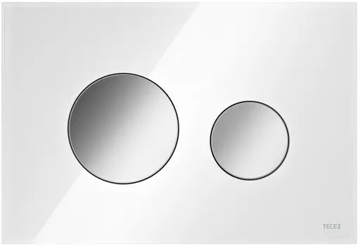 Смывная клавиша Tece TECEloop белый/глянцевый хром 9240660