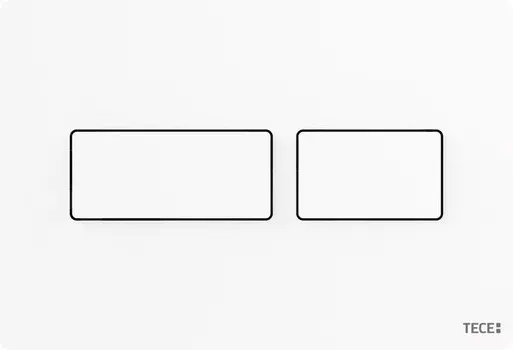 Кнопка смыва Tece TECEsolid 9240433 для инсталляции, белый матовый