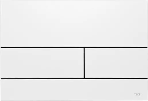 Кнопка смыва Tece TECEsquare II 9240832 для инсталляции, белый глянец