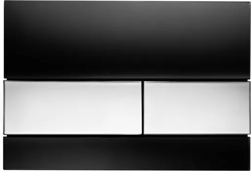 Кнопка смыва Tece TECEsquare 9240807 для инсталляции, черный/хром