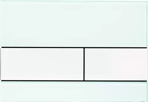 Смывная клавиша Tece TECEsquare мятный зеленый/белый 9240803