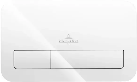Кнопка смыва Villeroy &Boch ViConnect 200G 922400RE для инсталляции, белый глянец