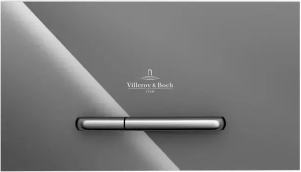 Кнопка смыва Villeroy & Boch ViConnect 300G 922160RA для инсталляции, серый глянец
