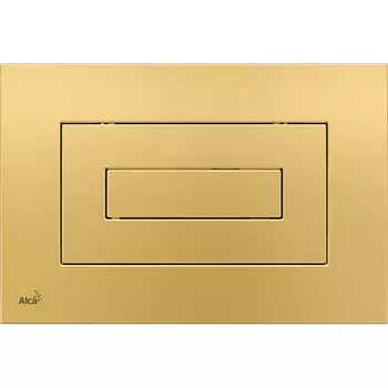 Смывная клавиша золото для двойного смыва AlcaPlast M475