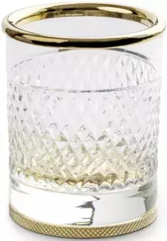 Стакан для зубных щеток Boheme Aura 10252-G настольный, золотой